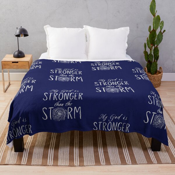 Item preview, HURRICANE MY GOD IS STRONGER THAN THE STORM designed and sold by A-M-Watson.