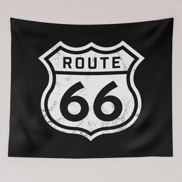 Item preview, Route 66 - Retro Shield designed and sold by deadmansupplyco.