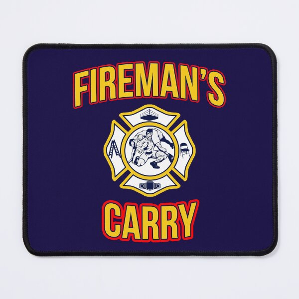 Item preview, Wrestling Fireman's Carry - Fire Fighter Design designed and sold by JNPGraphics.