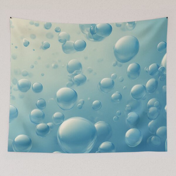 Item preview, Underwater Bubble Blue Pattern designed and sold by Have Mercy.