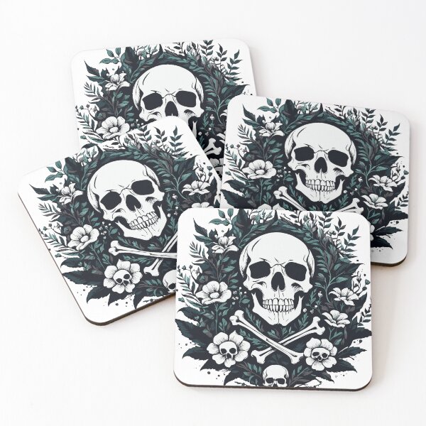 Item preview, Garden of Skulls - Nature and Death designed and sold by Artemyx Studio.