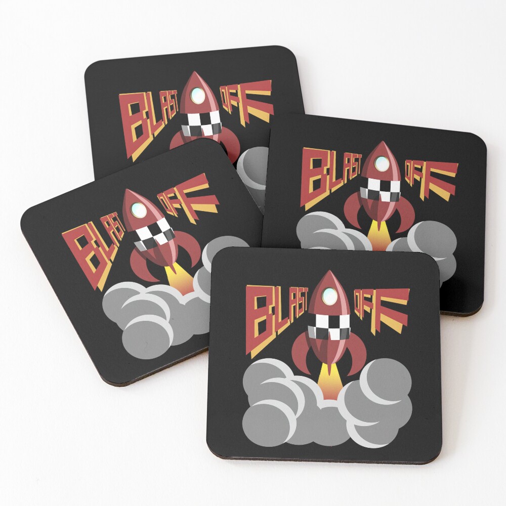 Item preview, Coasters (Set of 4) designed and sold by Ravvick.