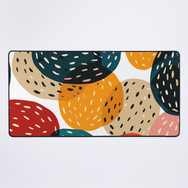 Item preview, Mid Century Modern Almond Cut Out Pattern designed and sold by taiche.