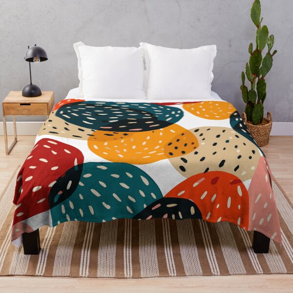 Item preview, Mid Century Modern Almond Cut Out Pattern designed and sold by taiche.