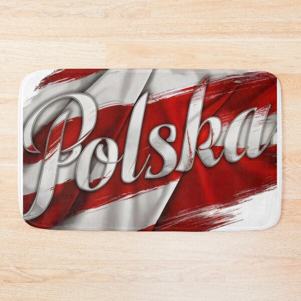 Artikelvorschau, Polnische Flagge. entworfen und verkauft von MyHappyArtShop.