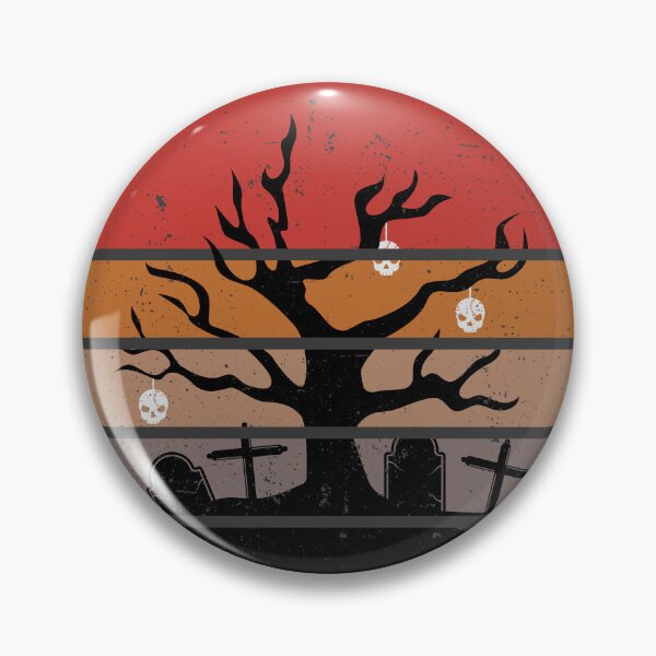 Item preview, Retro Spooky Tree  designed and sold by xWiseGirl.