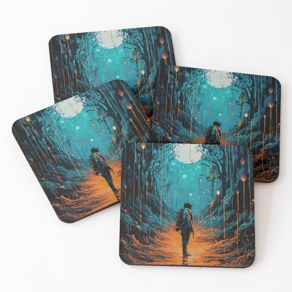 Item preview, poetic scifi fantasty illustration adventure designed and sold by Johann Brangeon.
