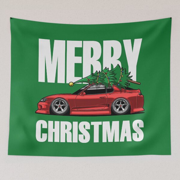 Item preview, Toyota Supra Merry Christmas! designed and sold by shakotan.