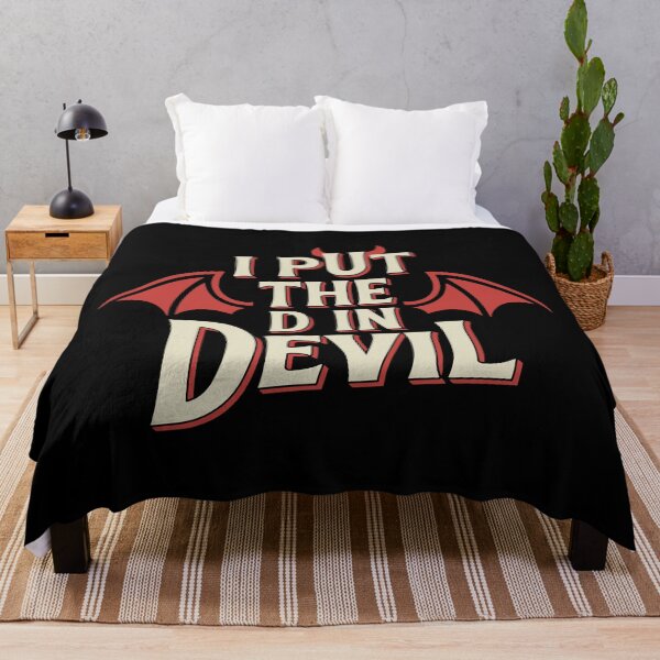 Item preview, I Put the D in Devil Funny Halloween Design designed and sold by NexaArts.