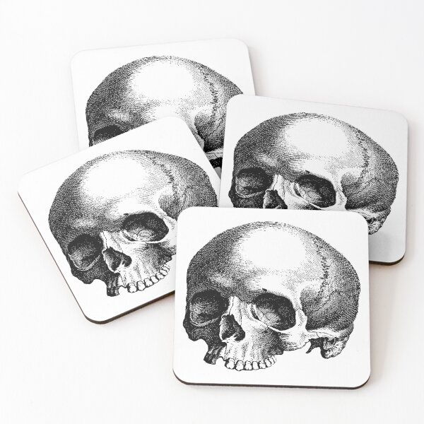 Item preview, Antique Skull designed and sold by BlueSpecsStudio.