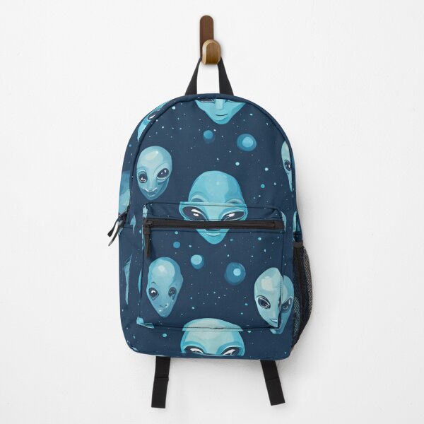 Item preview, Blue Alien Head Pattern designed and sold by Have Mercy.