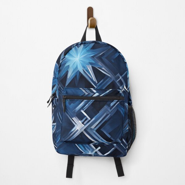 Item preview, Metallic Blue Star Pattern designed and sold by Have Mercy.