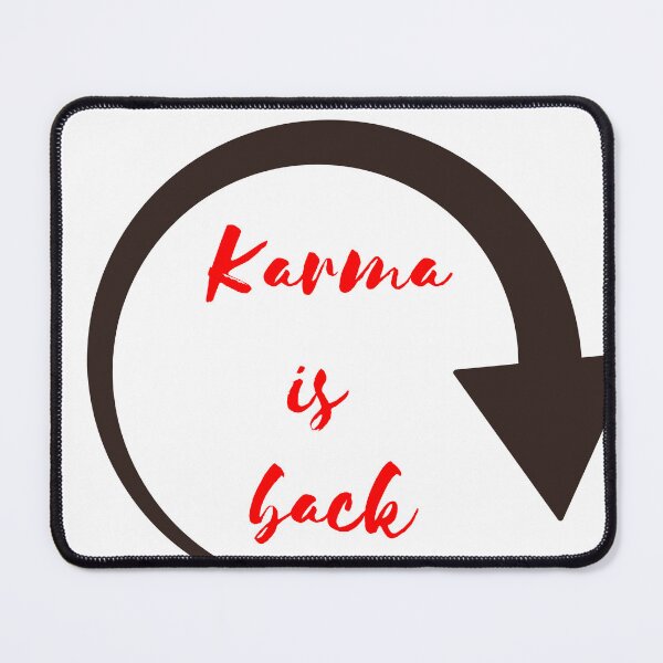 Item preview, Karma is back designed and sold by Mateo1712.