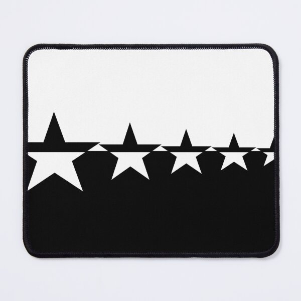 Item preview, Retro Bold Stars in Black and White designed and sold by MellowCat.