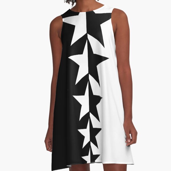 Item preview, Retro Bold Stars in Black and White designed and sold by MellowCat.