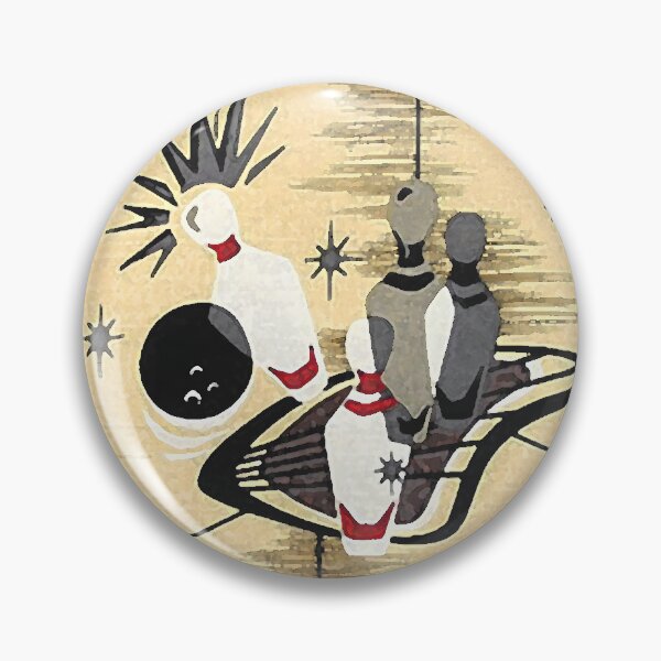Item preview, Retro 50s Atomic Bowling designed and sold by Lee Hiller Designs.