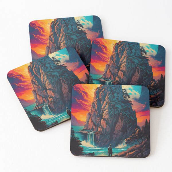 Item preview, poetic scifi fantasty nature painting  designed and sold by Johann Brangeon.