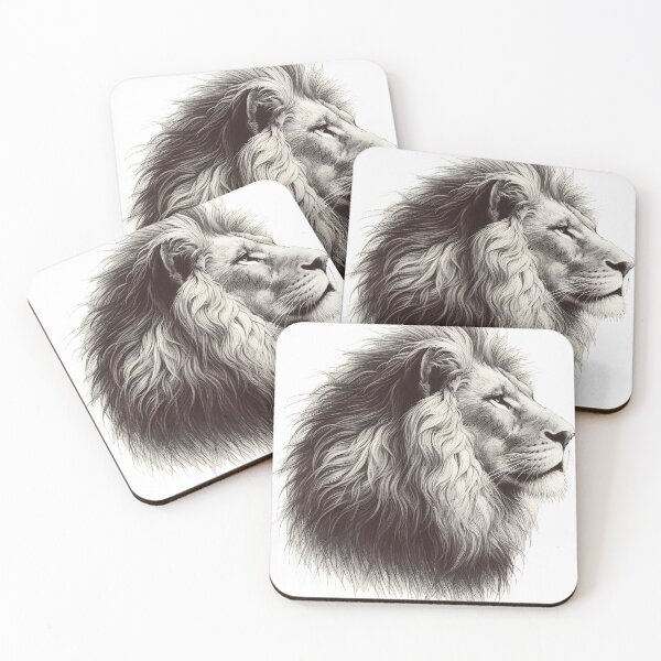 Item preview, Lion designed and sold by LvlUpPrints.