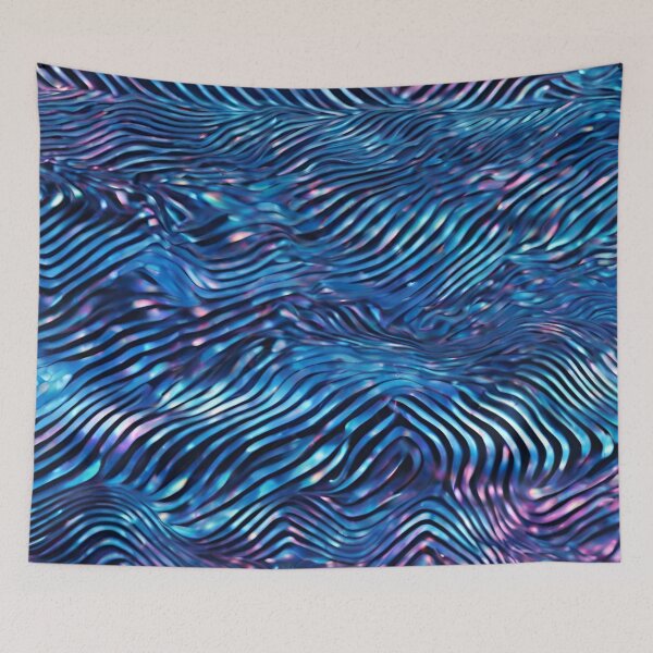 Item preview, Blue Holographic Pattern designed and sold by Have Mercy.