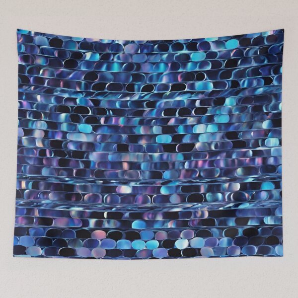 Item preview, Blue Holographic Pattern designed and sold by Have Mercy.