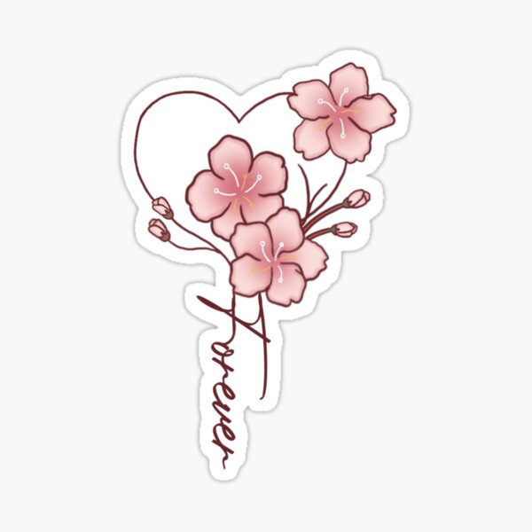 Item preview, Love Forever, Sakura Blossom designed and sold by BGMeYou.