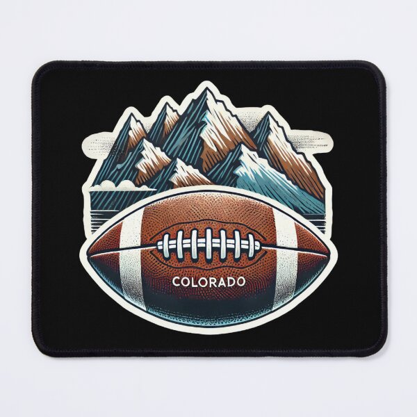 Item preview, Colorado Mountains Football designed and sold by pixelpulsenyc.