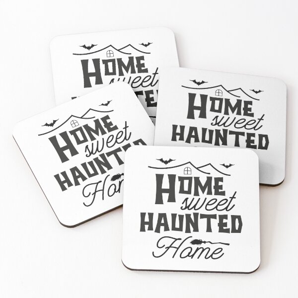 Item preview, Home sweet haunted home vintage sign designed and sold by CleanDecor.