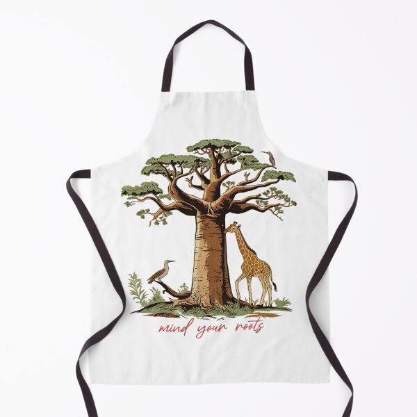 Item preview, AFRICAN MIND YOUR ROOTS - TRIBAL BAOBAB AND GIRAFFE 2 designed and sold by justyna-s28.