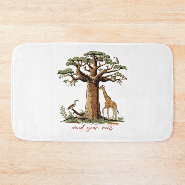 Item preview, AFRICAN MIND YOUR ROOTS - TRIBAL BAOBAB AND GIRAFFE 2 designed and sold by justyna-s28.