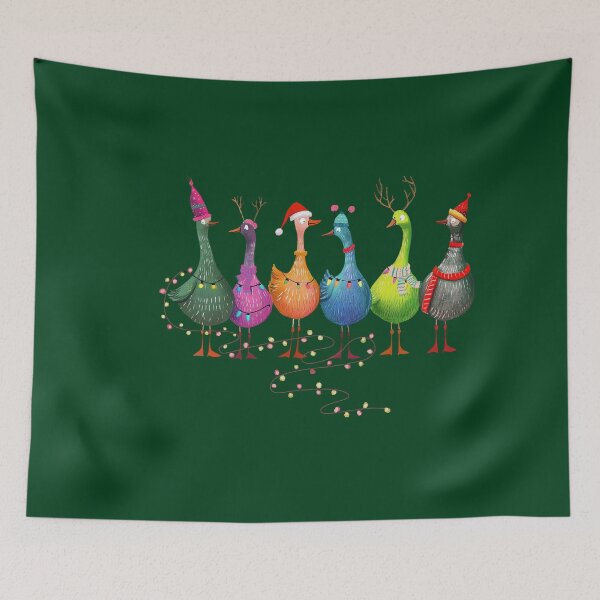 Item preview, Geese with Christmas Light designed and sold by KisentialUSA.