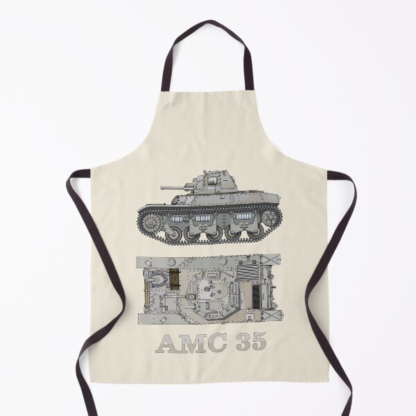 Item preview, AMC 35 French WW2 Tank Diagrams designed and sold by MilitaryMart.