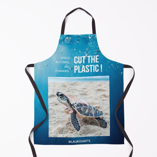 Item preview, English version | Small Actions, Big Changes: Cut the Plastic designed and sold by LAURISARTS.