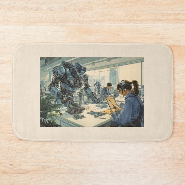 Item preview, Robotic AI Workforce in Action designed and sold by Alin Richard Iovănuț.