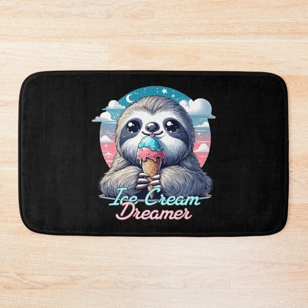 Item preview, Ice Cream Dreamer Cute Sloth with Ice Cream Gift designed and sold by Pineapple-Tree.