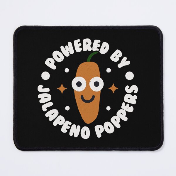 Item preview, Powered By Jalapeno Poppers - Jalapeno Poppers designed and sold by TomThornton.