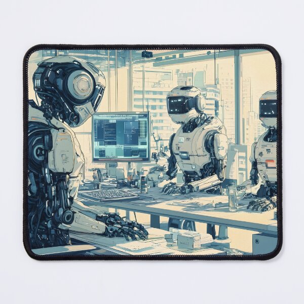 Item preview, Robotic AI Workforce in Action designed and sold by Alin Richard Iovănuț.