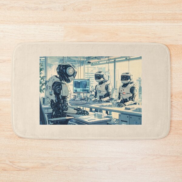 Item preview, Robotic AI Workforce in Action designed and sold by Alin Richard Iovănuț.