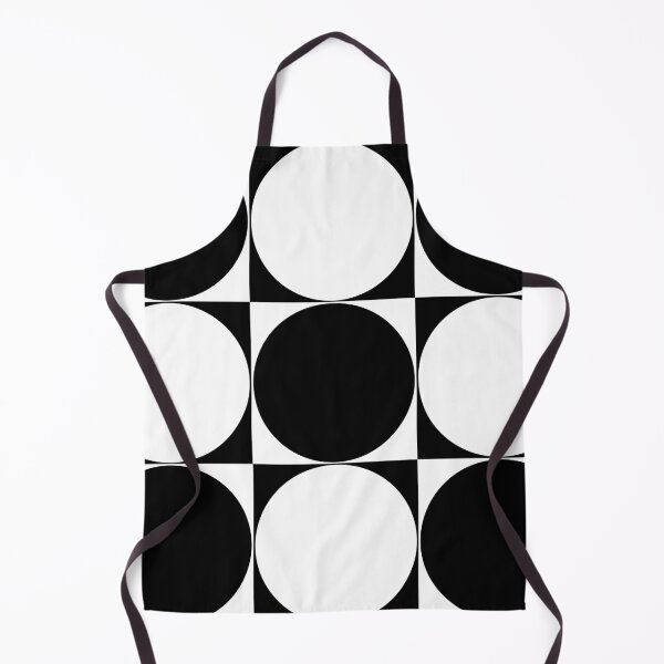 Item preview, 60's Retro Big Dots in Black and White designed and sold by MellowCat.