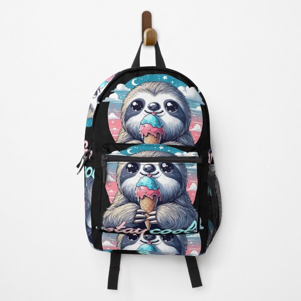 Item preview, Stay Cool Cute Sloth with Ice Cream Gift designed and sold by Pineapple-Tree.