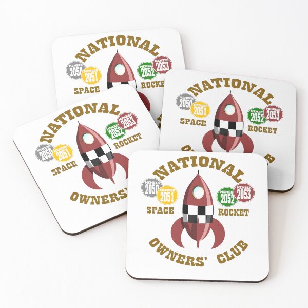 Item preview, National Space Rocket Owners' Club designed and sold by Ravvick.