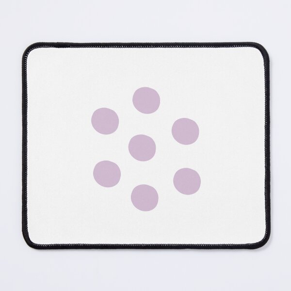 Item preview, Soft Bloom: A Gentle Pastel Violet Flower on White, Pattern, Unique designed and sold by villacreativa.