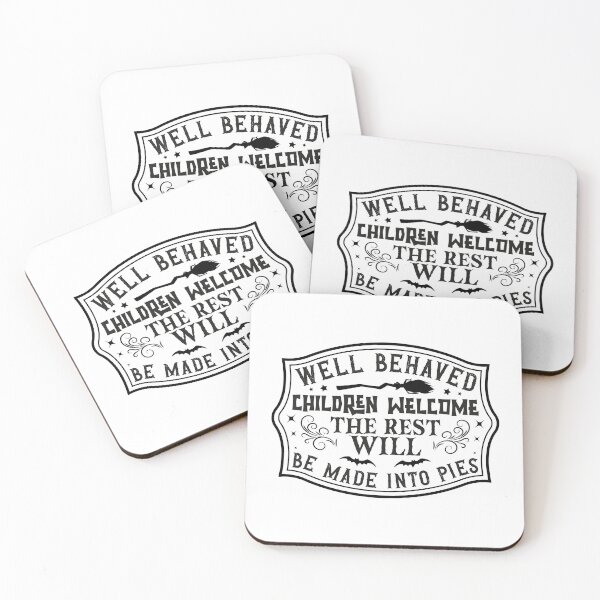 Item preview, Well behaved children vintage sign designed and sold by CleanDecor.