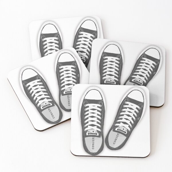 Item preview, Converse Grey - Chuck Taylor designed and sold by GinColorist.