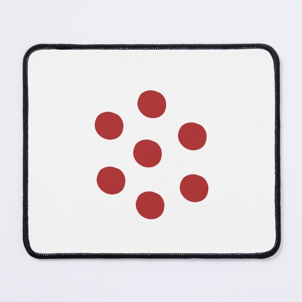Item preview, Soft Bloom: A Gentle Red Flower on White, Pattern, Unique designed and sold by villacreativa.