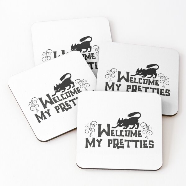 Item preview, Welcome my pretties vintage sign designed and sold by CleanDecor.