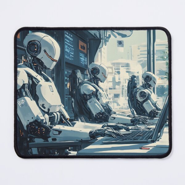 Item preview, Robotic AI Workforce in Action designed and sold by Alin Richard Iovănuț.