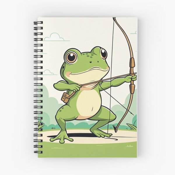 Item preview, Green Archer Frog with Arrow designed and sold by Atlantico54.