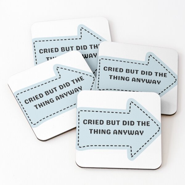 Item preview, cried but did the thing anyway	 designed and sold by DesignsbyFAJA.