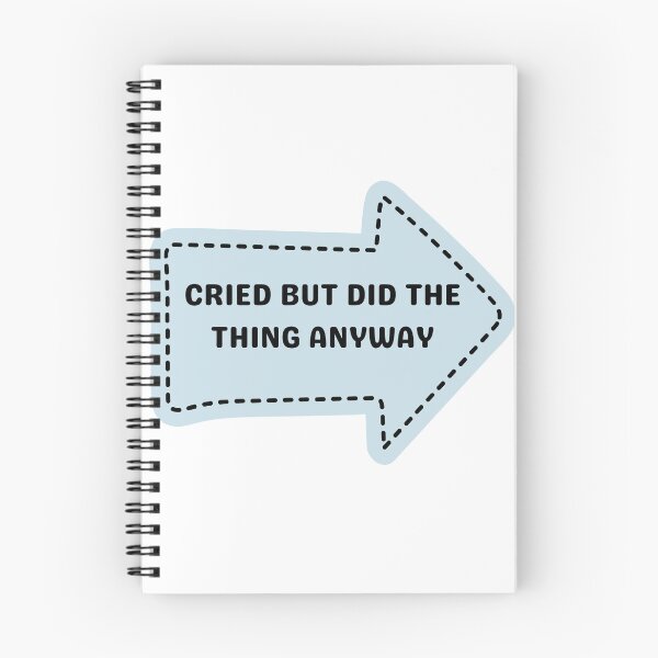 Item preview, cried but did the thing anyway	 designed and sold by DesignsbyFAJA.