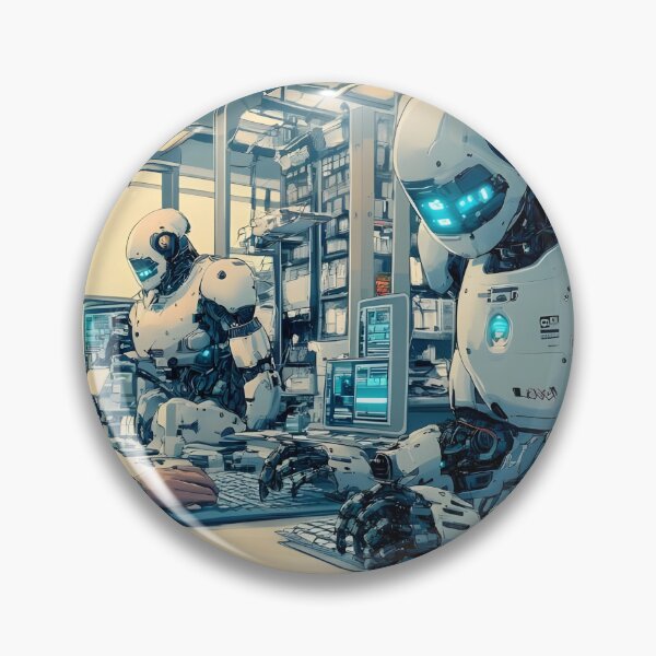 Item preview, Robotic AI Workforce in Action designed and sold by Alin Richard Iovănuț.